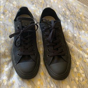 All black converse